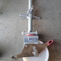 OSA Adjustable Castor Wheel (White)